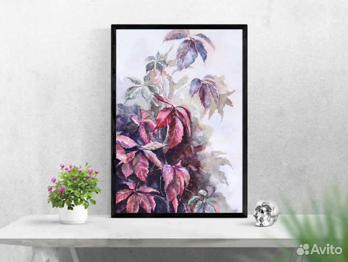 Картина акварелью 