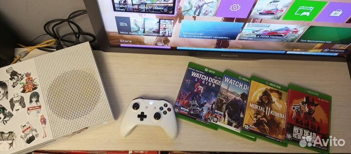 Xbox one s 500gb с играми