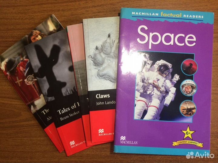Книги для детей Macmillan на английском. 5 штук