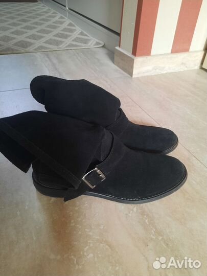 Ботинки кожаные италиьянские 39-39.5