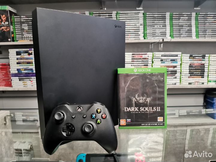 Xbox One X 1tb + Dark Souls 2