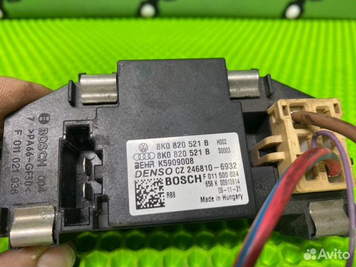 Резистор отопителя Audi A4 B8 CAE 2010