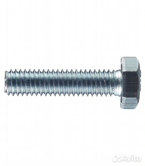 Болт оцинкованный M6x25 мм DIN 933 (6 шт.)