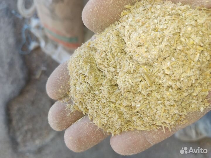 Кормосмесь молотая, в мешках