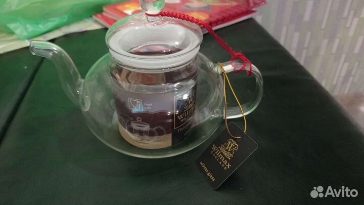Чайник заварочный стеклянный