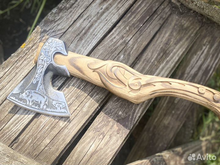 Топор для рубки мяса кованный