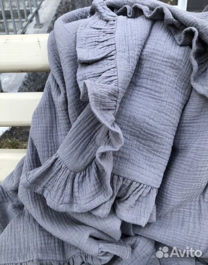 Муслиновый плед для детей 140/100