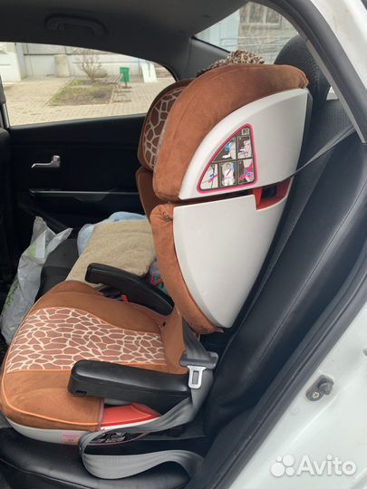Автокресло группа 2 3 isofix