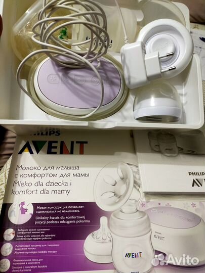 Электронный молокоотсос Philips avent