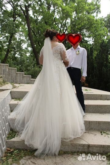 Свадебное платье бу