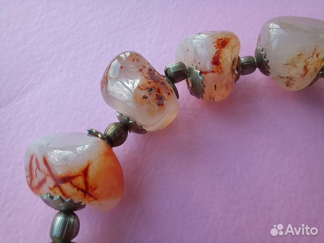 Лечение кашля и защита от радиации агатовое колье