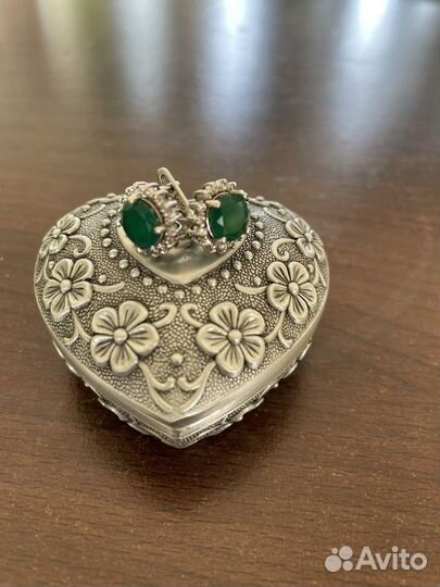 Серебряные серьги