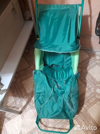 Детские санки коляска бу