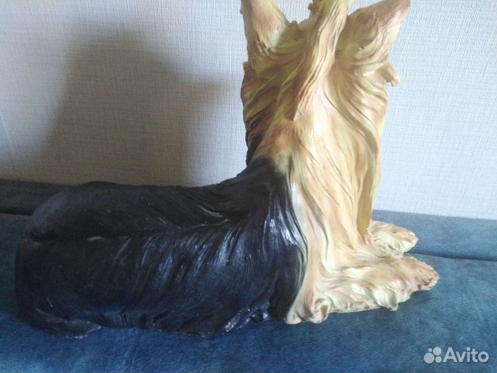 Йоркширский терьер, керамическая статуэтка