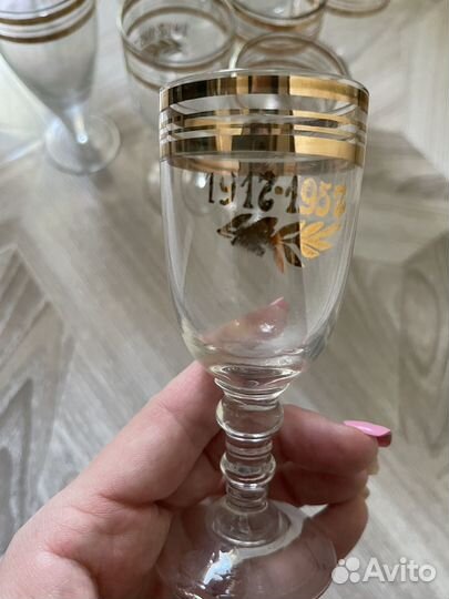 Рюмка и бокалы СССР
