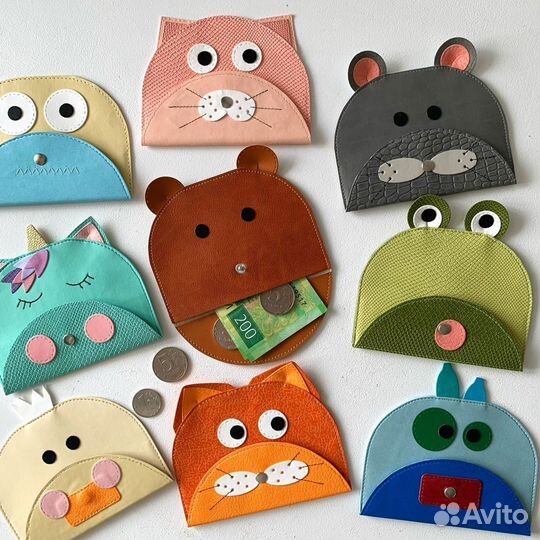 Кошелек детский ручной работы