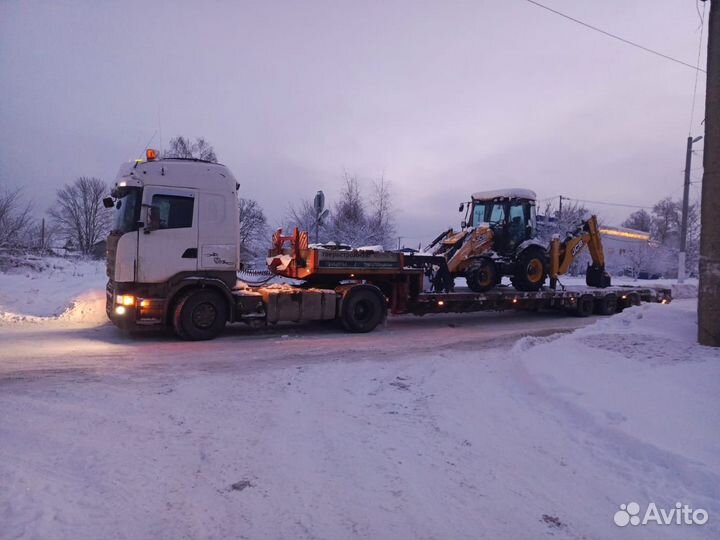 Услуги трала негабаритные перевозки тралом
