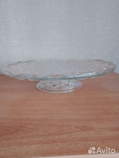 Подставка для торта хрусталь диаметр 31 си