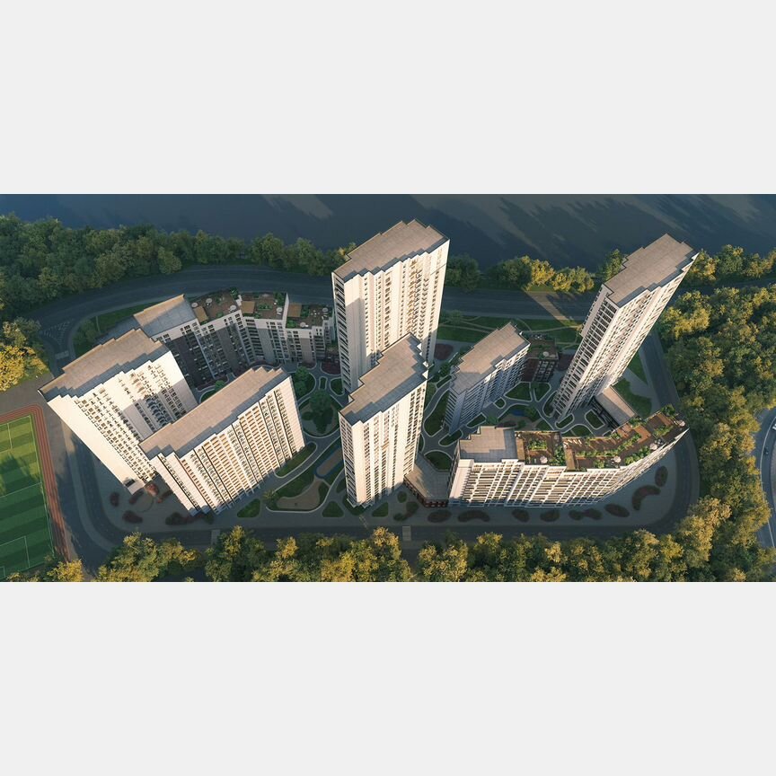 1-к. квартира, 52,5 м², 3/29 эт.