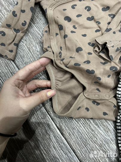 Боди для девочки 68 74