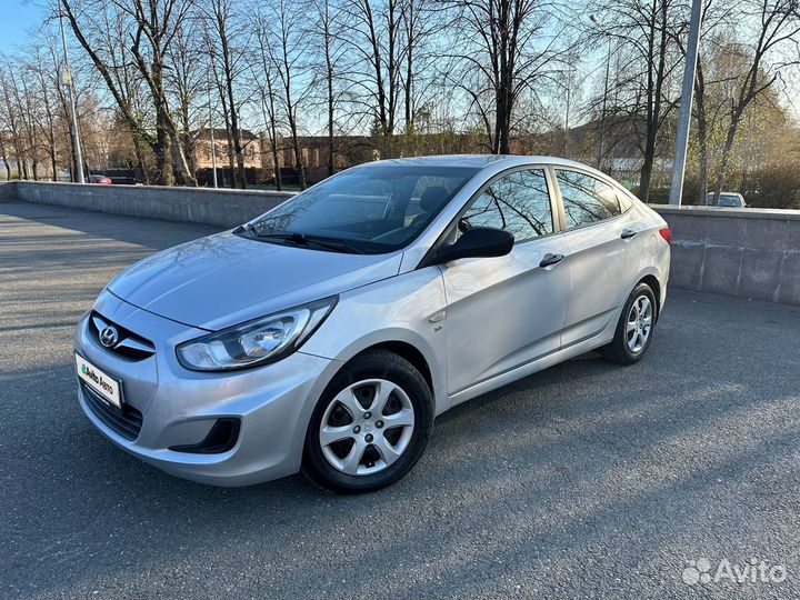 Hyundai Solaris 1.6 МТ, 2013, 97 000 км