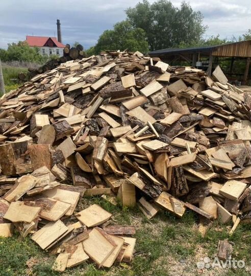 Дрова горбыль пиленный