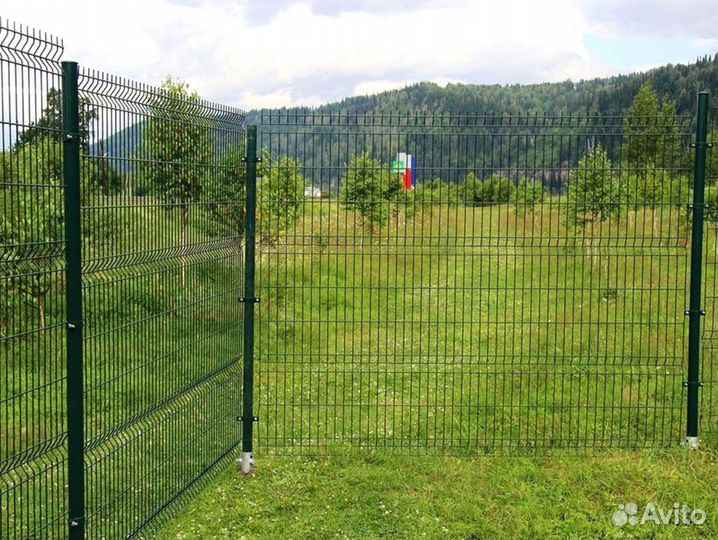 3Д сетка гиттер для забора
