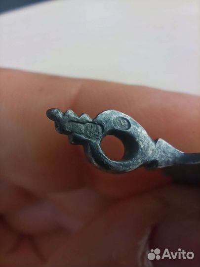 Крест старинный серебро 84 проба