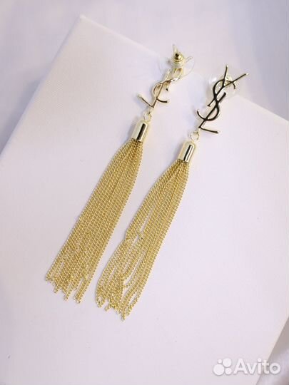 Серьги YSL Saint Laurent