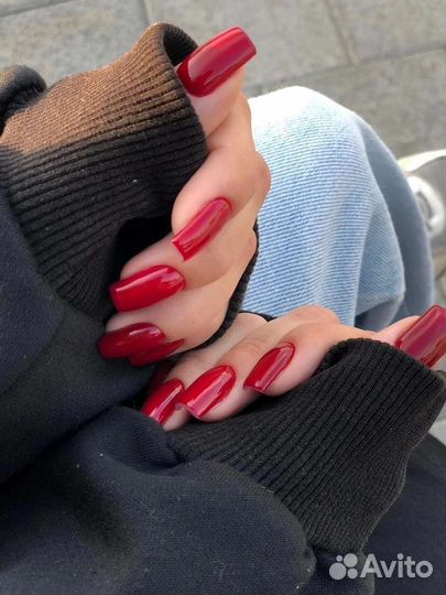 Маникюр с покрытием