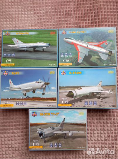 Сборные модели авиции 1/72 фирмы 