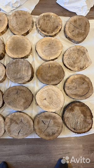 Дубовые спилы