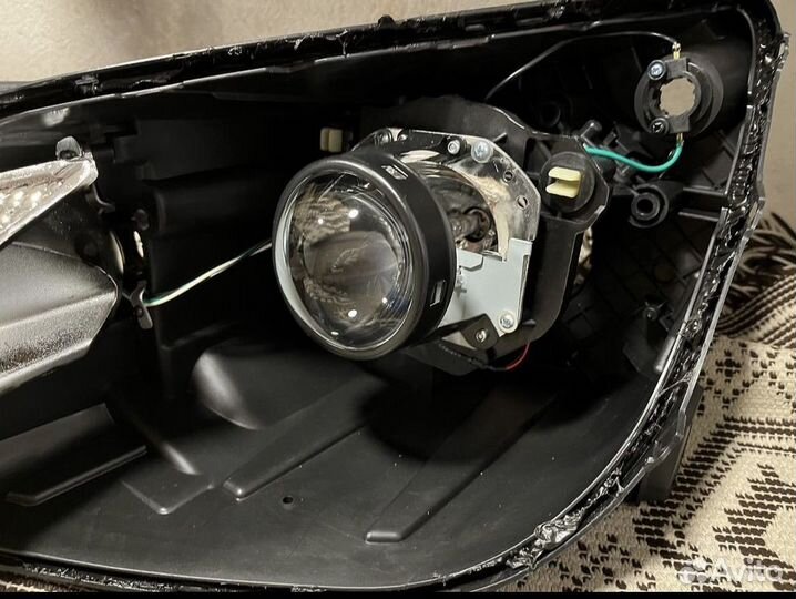 Замена и установка линз