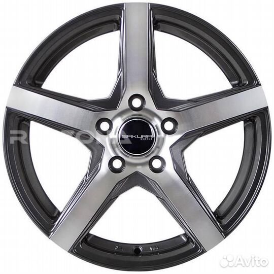 Литой диск sakura wheels R16 5x100