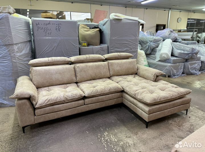Диван дизайнерский угловой универсальный