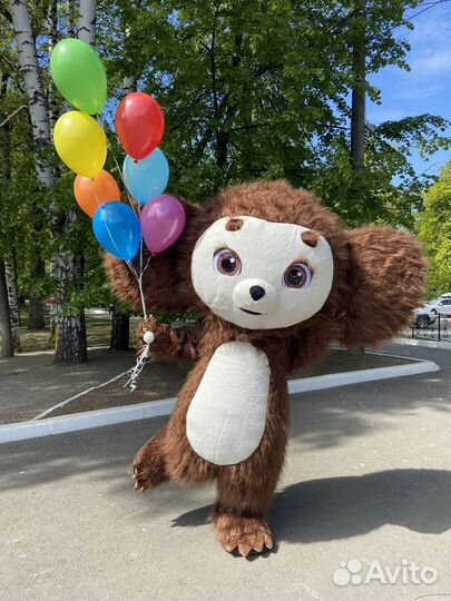 Аниматор на День рождение Чебурашка,Белый мишка