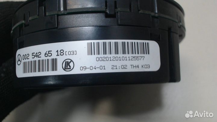 Шлейф руля Mercedes A W168, 2001