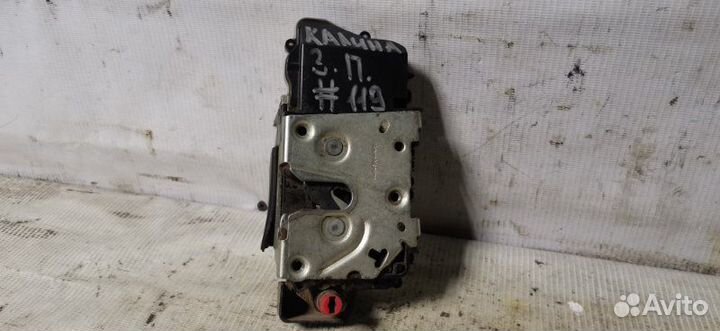 Замок двери задний правый Лада Калина хэтчбек 2008