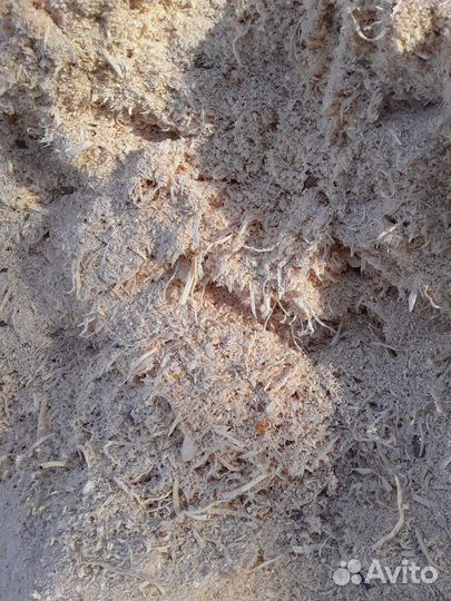 Опилки в мешках