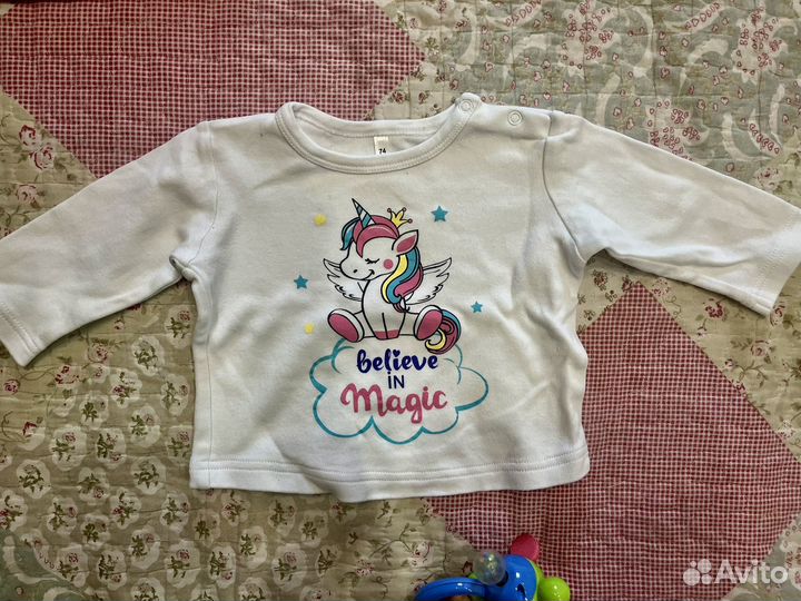Кофточки для девочки 74 размер