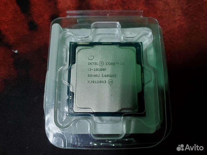 Процессор intel core i3 10100f