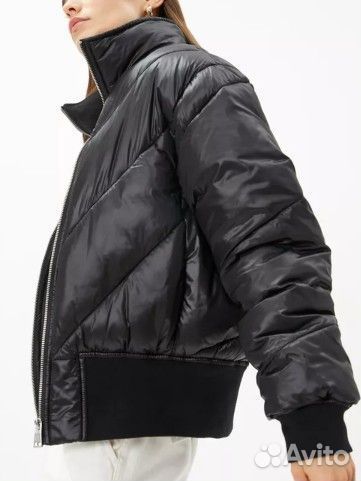 Бомбер новый теплый 52-56