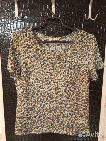 Двойка- кардиган и футболка 50-52размер