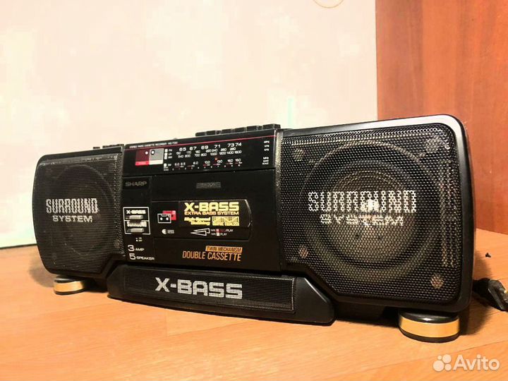 Sharp X-bass WQ -T352HT (вк) extra bass system