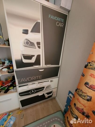 Кровать шкаф машина
