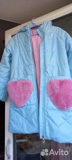 Куртка удлиненная для девочки