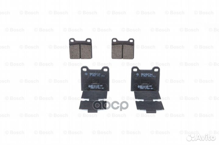 Колодки задние mercedes W123/126, volvo 740/940