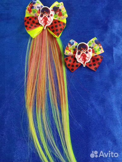 Резинки с волосами