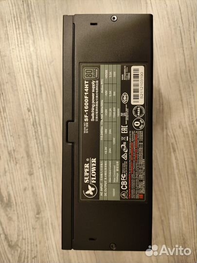 Блок питания leadex 1600w titanium