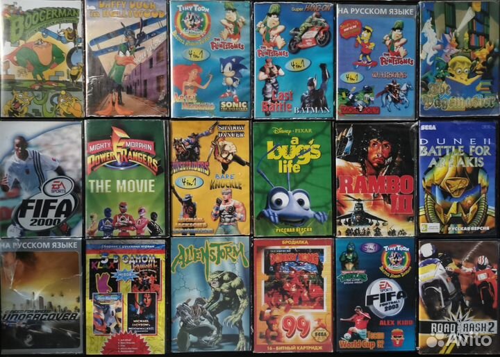 Игры на Dendy / Sega